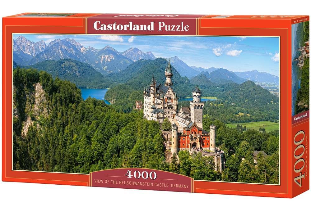 VIEV OF THE NEUSCHWANSTEIN CASTLE, GERMANY