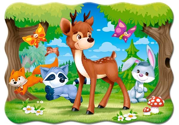 A DEER AND FRIENDS – Image 2