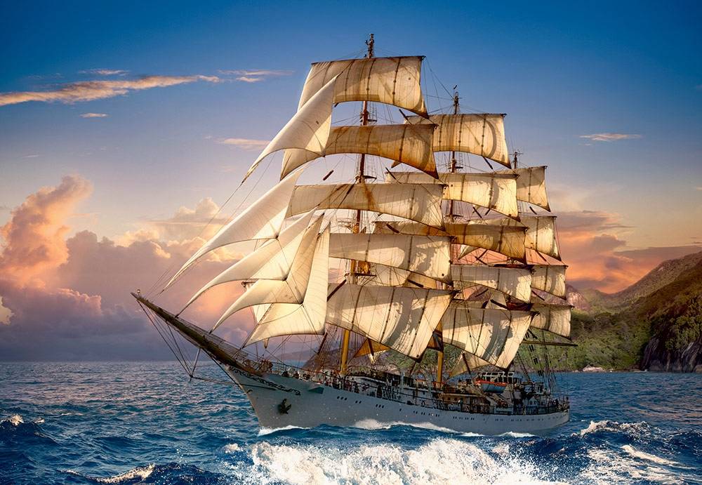 SAILING AT SUNSET – Image 2