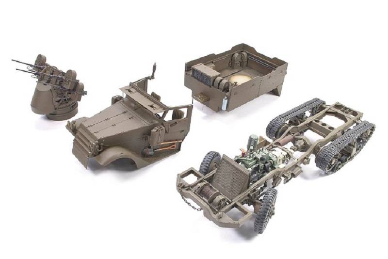Moteur de char avec plusieurs pistolets M16 "Meat Chopper" SPG – Image 6