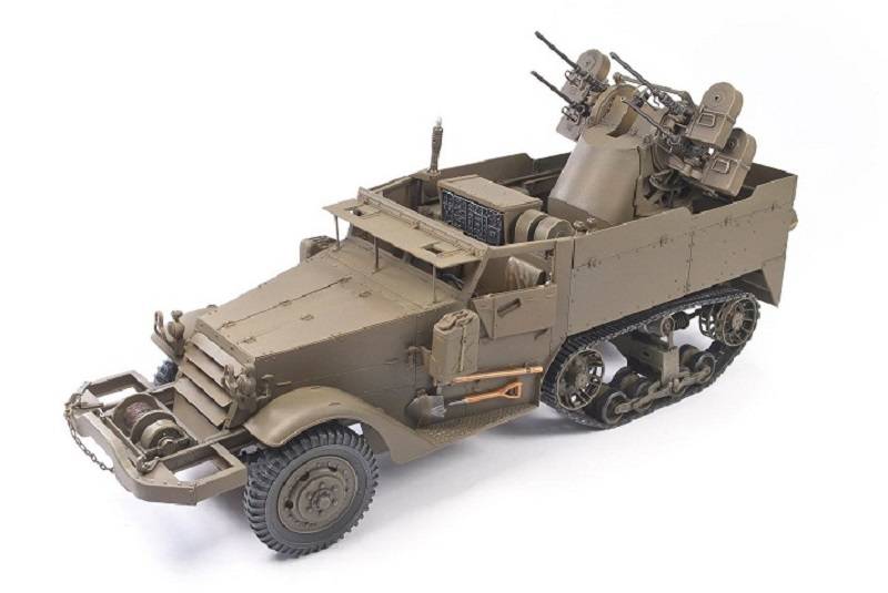 Moteur de char avec plusieurs pistolets M16 "Meat Chopper" SPG – Image 7