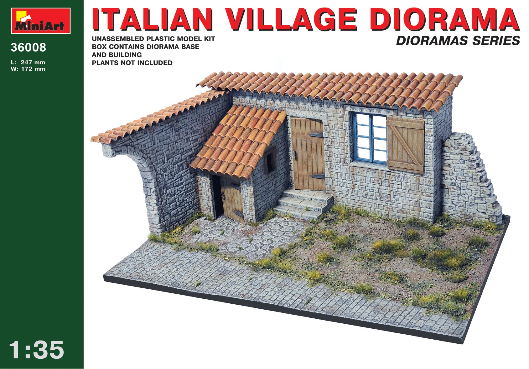 ITALIAN VILLAGE DIORAMA