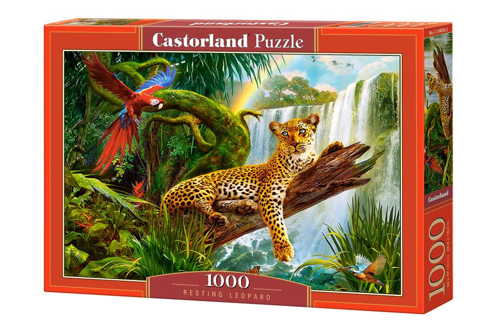 RESTING LEOPARD