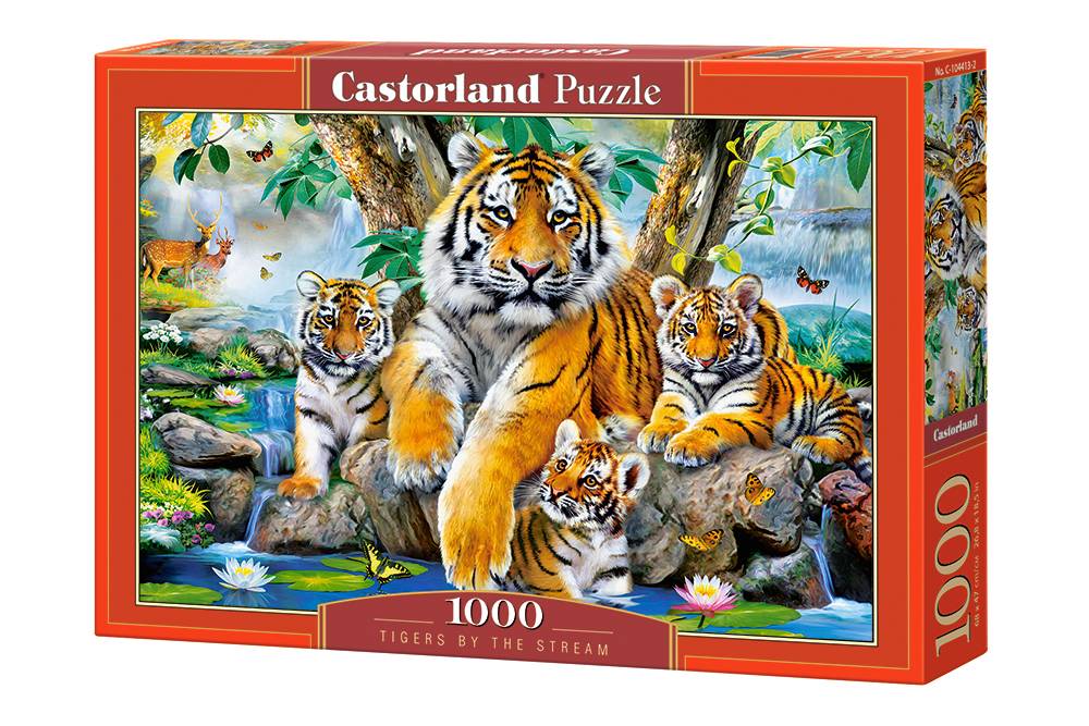 TIGER BY THE STREAM