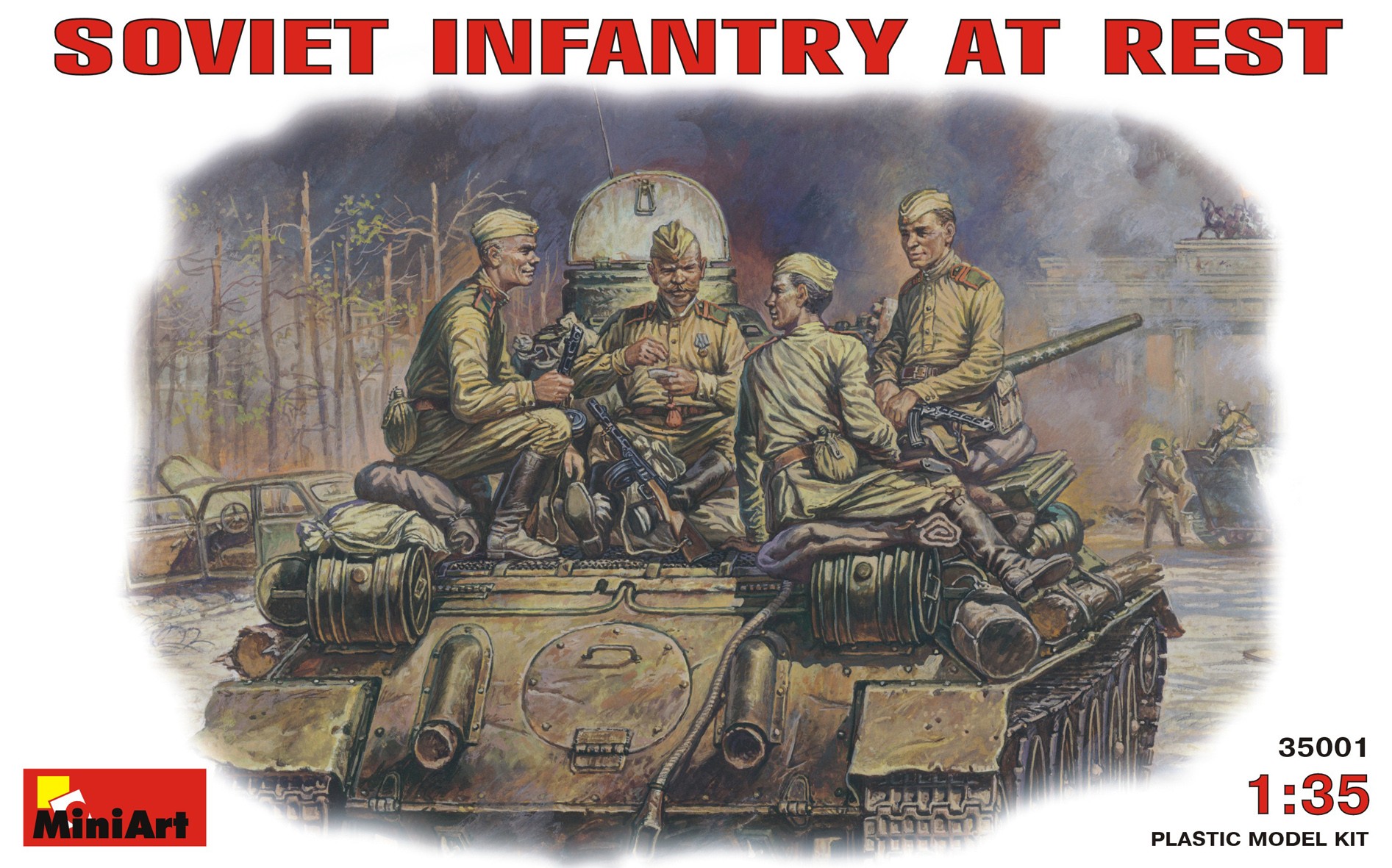 SOVIET INFANTRY AT REST