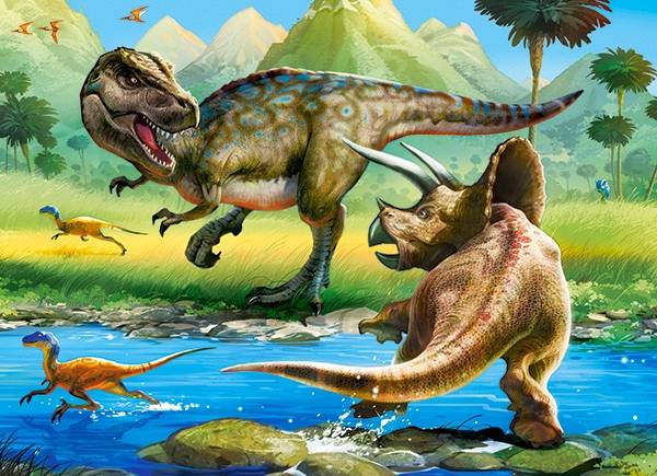 TYRANNOSAURUS VS TRICERATOPS – Image 2