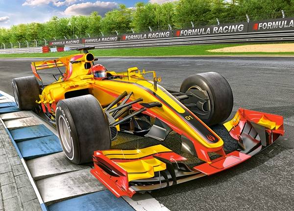 RACING BOLIDE ON TRACK – Image 2