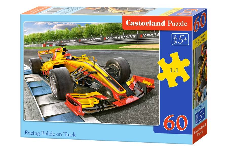 RACING BOLIDE ON TRACK
