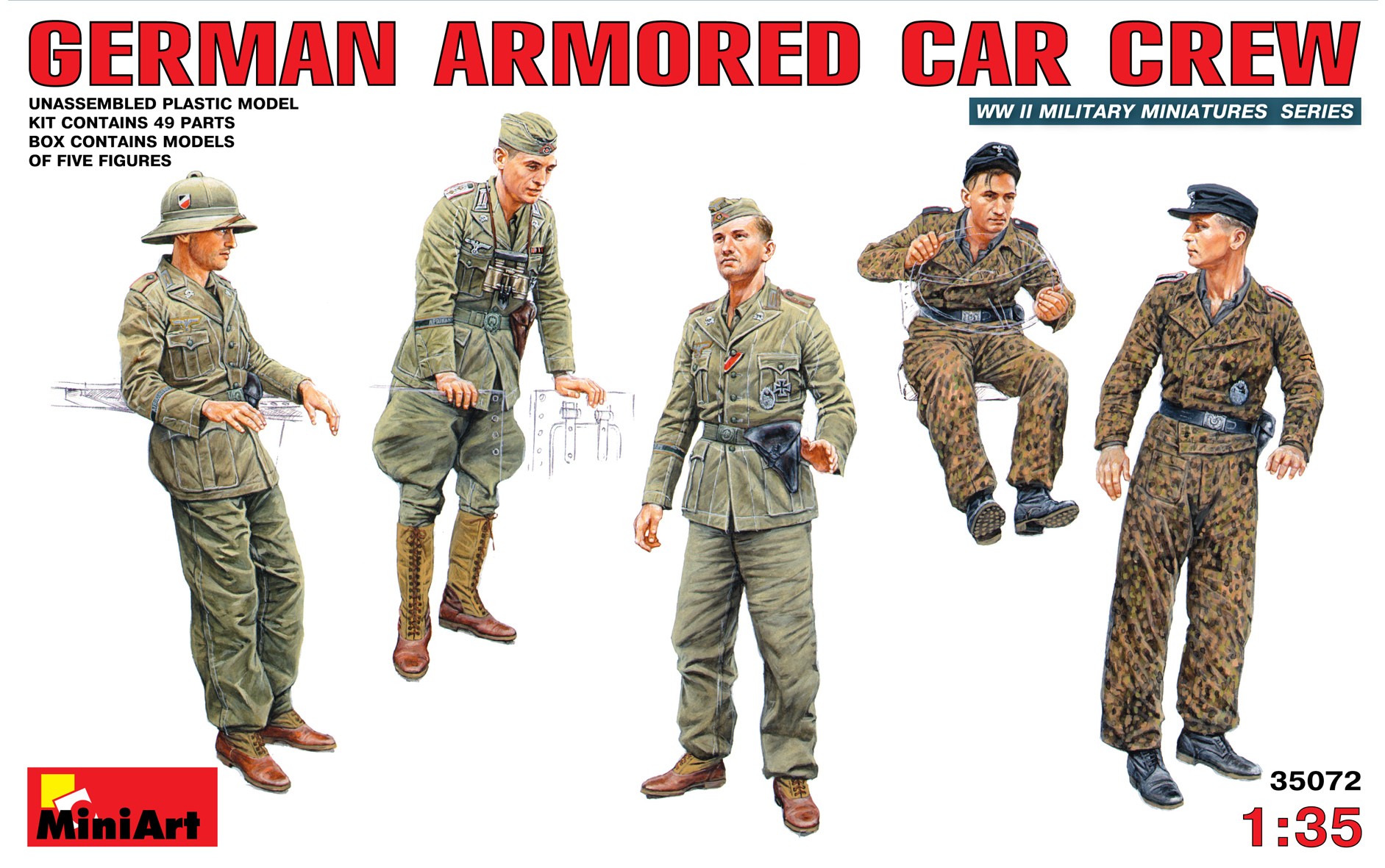 GERMAN ARMORED CAR CREW