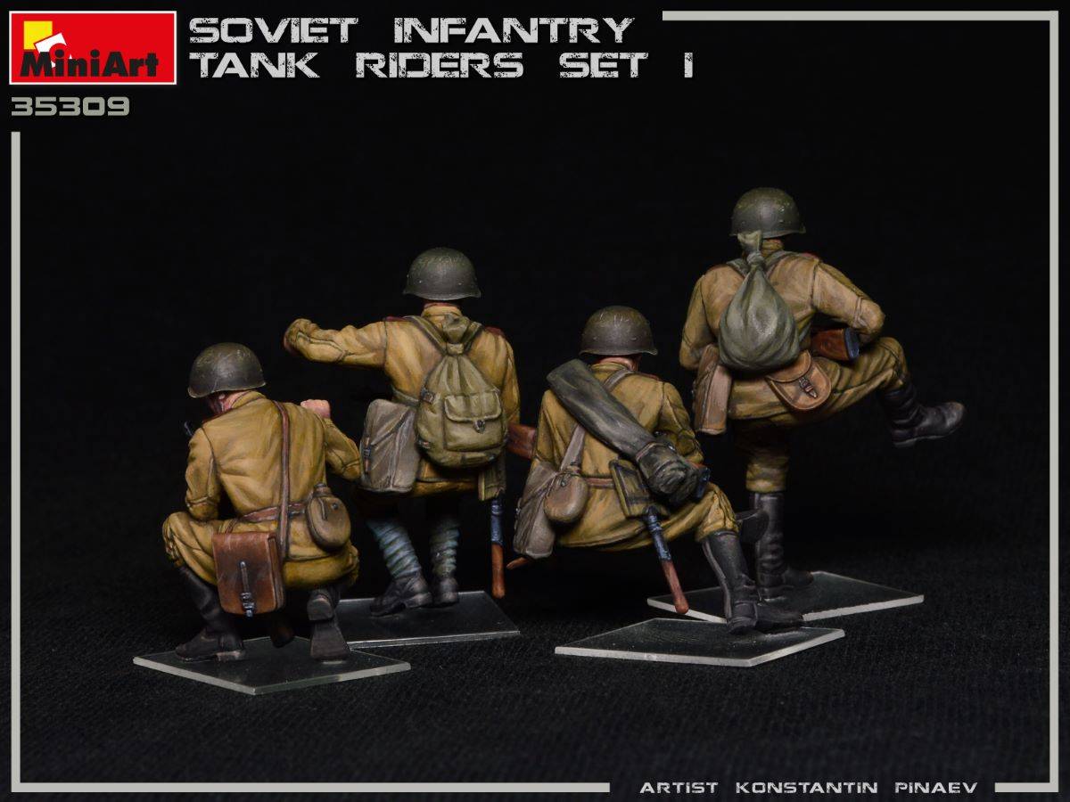 SOVIET INFANTRY TANK RIDERS SET 1 – Image 3