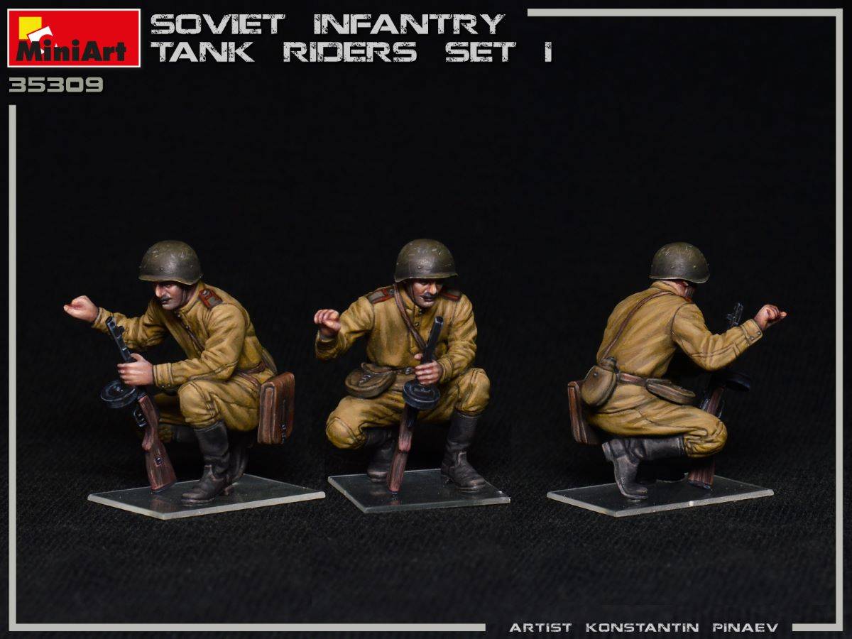 SOVIET INFANTRY TANK RIDERS SET 1 – Image 4