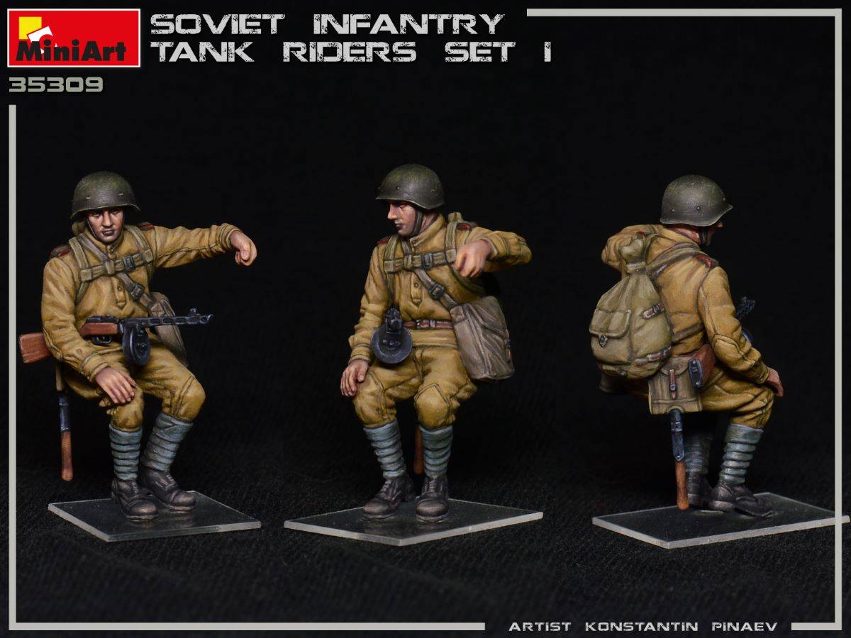 SOVIET INFANTRY TANK RIDERS SET 1 – Image 5