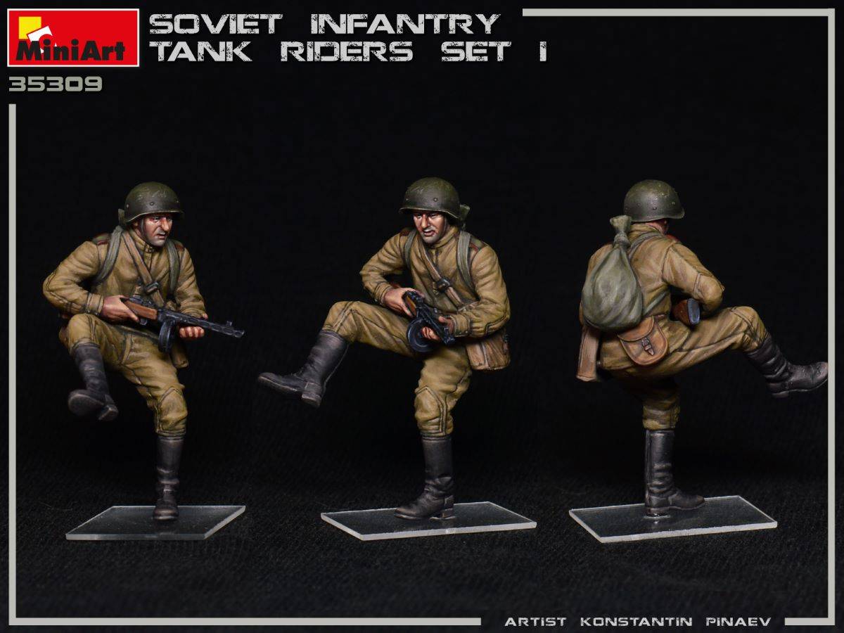 SOVIET INFANTRY TANK RIDERS SET 1 – Image 6