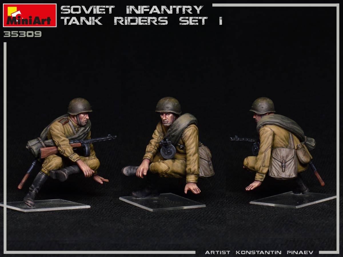 SOVIET INFANTRY TANK RIDERS SET 1 – Image 7