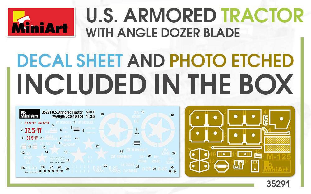 U.S. ARMORED TRACTOR WITH ANGLE DOZER BLADE – Image 7