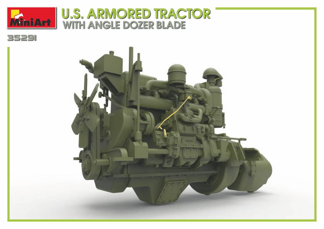 U.S. ARMORED TRACTOR WITH ANGLE DOZER BLADE – Image 10
