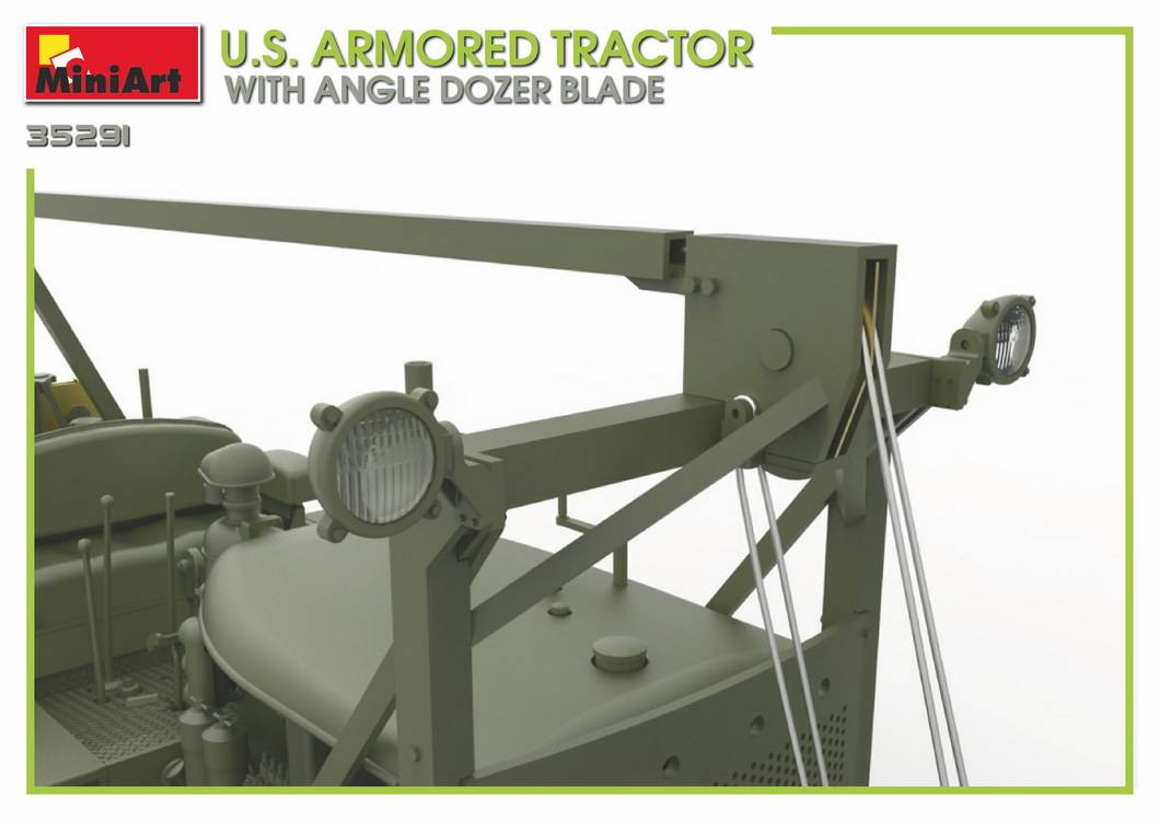 U.S. ARMORED TRACTOR WITH ANGLE DOZER BLADE – Image 12