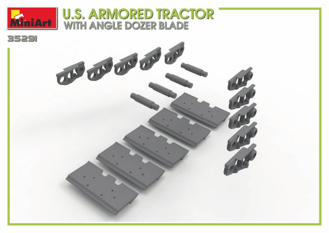 U.S. ARMORED TRACTOR WITH ANGLE DOZER BLADE – Image 13