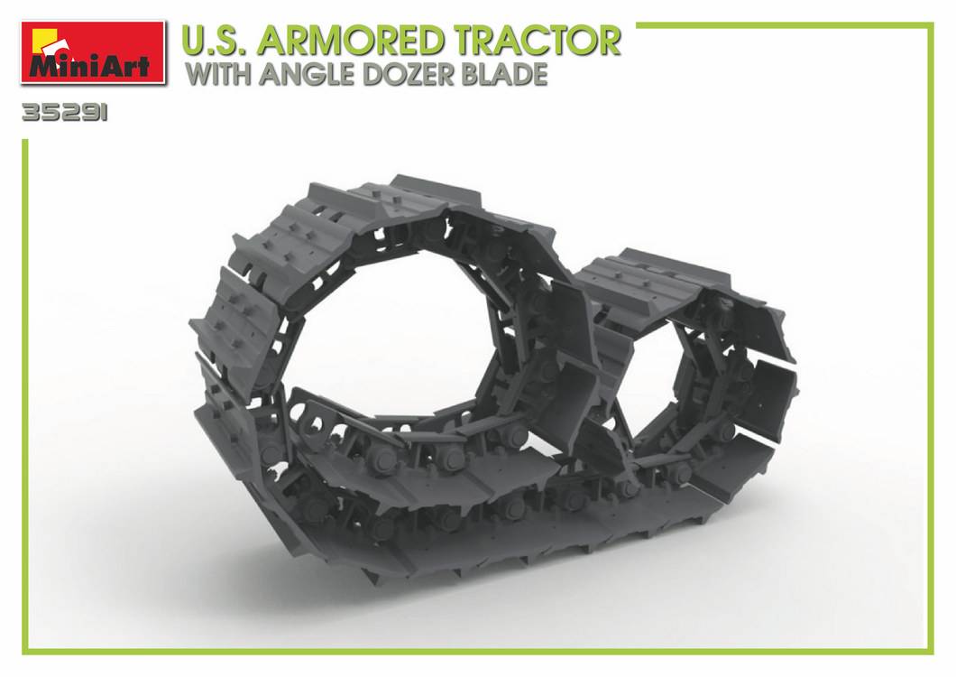 U.S. ARMORED TRACTOR WITH ANGLE DOZER BLADE – Image 14