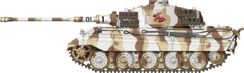 PzKpfwg. VI Ausf.B Tiger II Sd.Kfz.182 - s.Pz.Abt.505 – Image 3