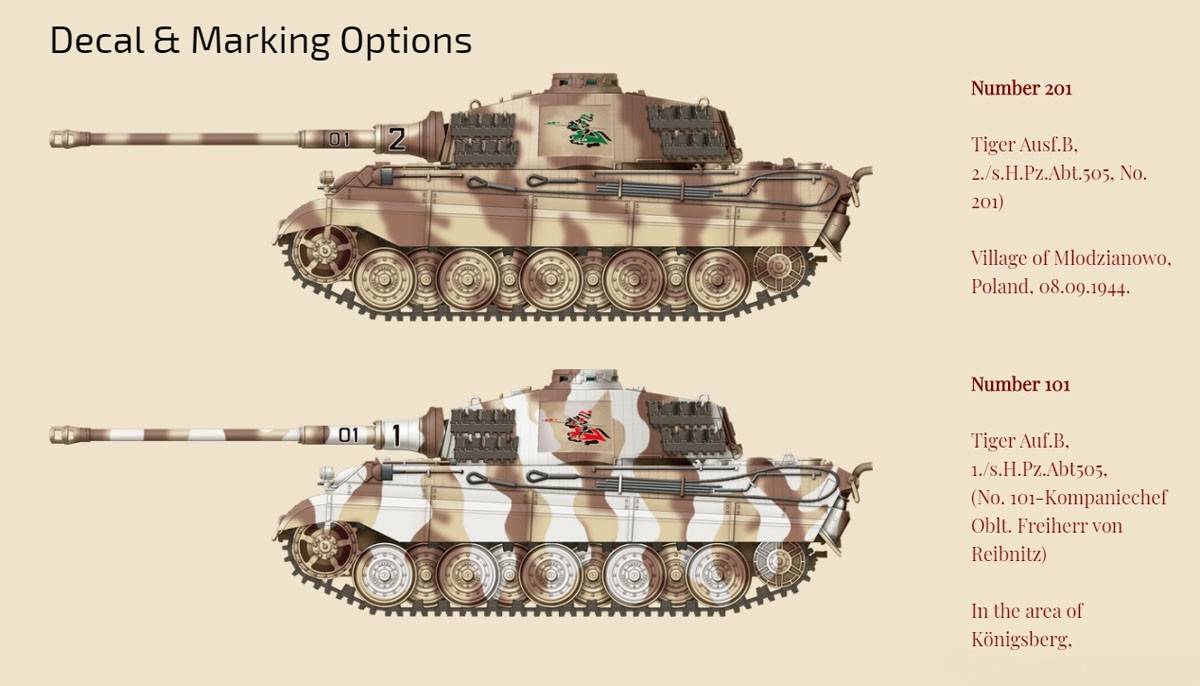 PzKpfwg. VI Ausf.B Tiger II Sd.Kfz.182 - s.Pz.Abt.505 – Image 12