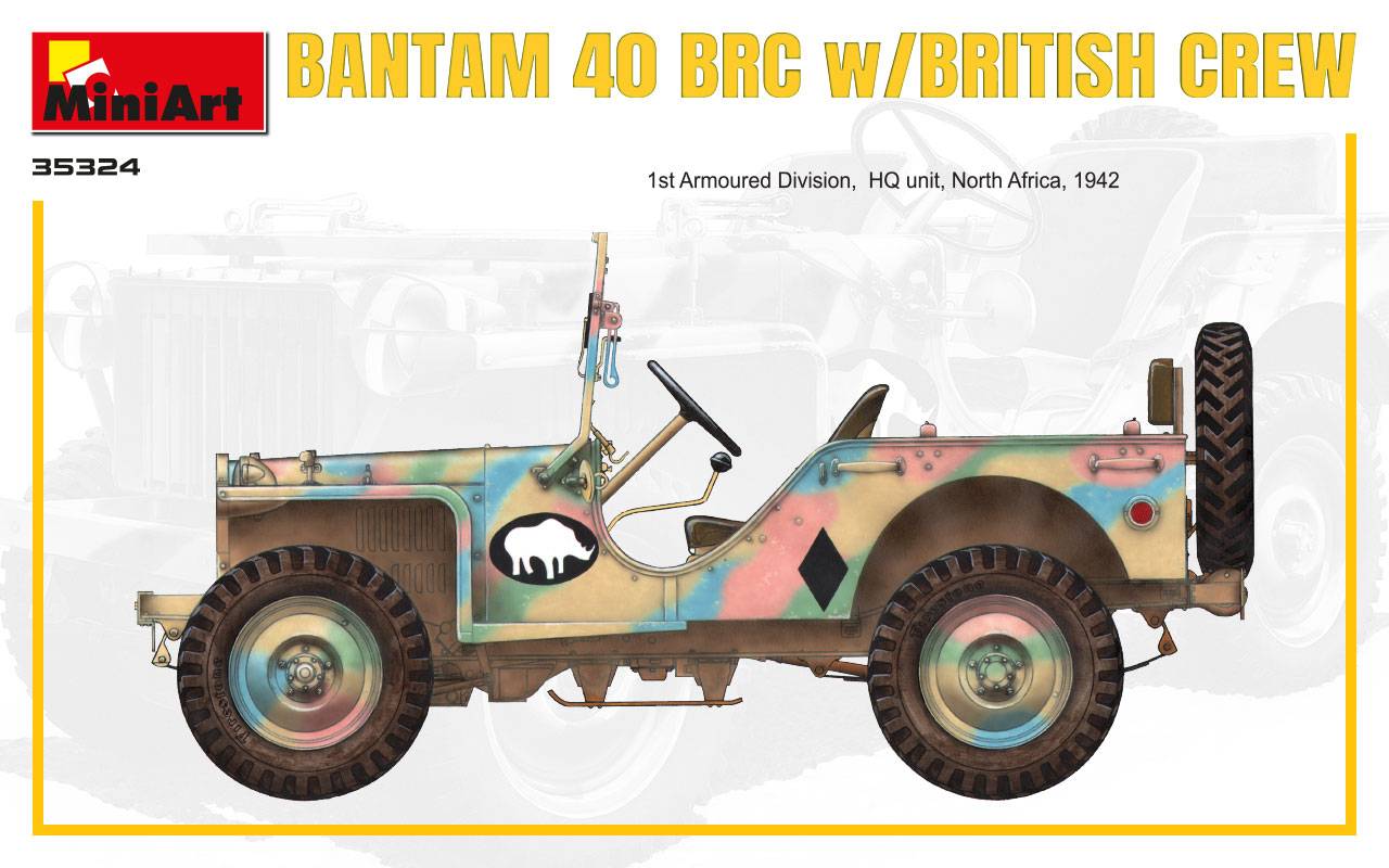 BANTAM 40 BRC w/BRITISH CREW. SPECIAL EDITION – Image 9