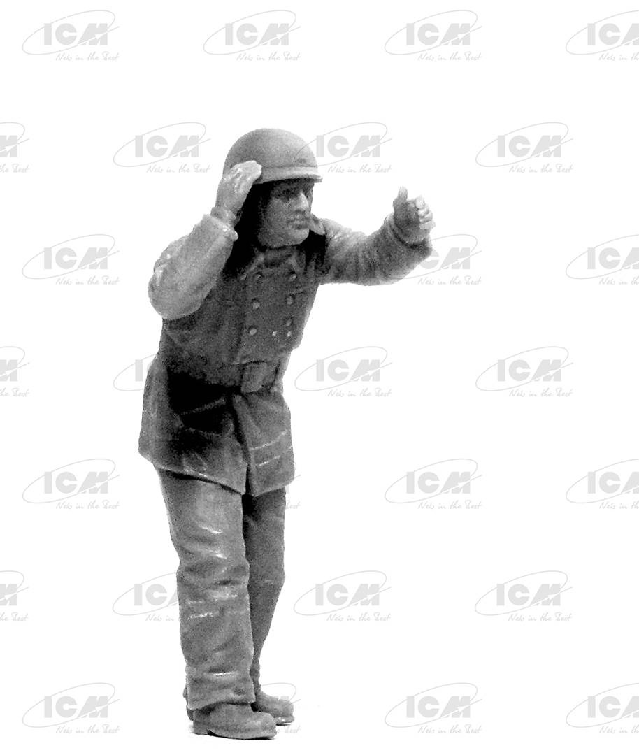 Chernobyl 2. Fire Fighters (AC-40-137A firetruck 4 figures diorama base with background) – Image 8