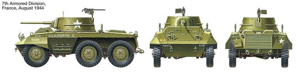 US M8 Light Armored Car "Greyhound" Combat patrol set – Image 6
