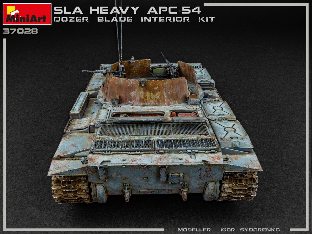 SLA APC T-54 w/DOZER BLADE. INTERIOR KIT – Image 5