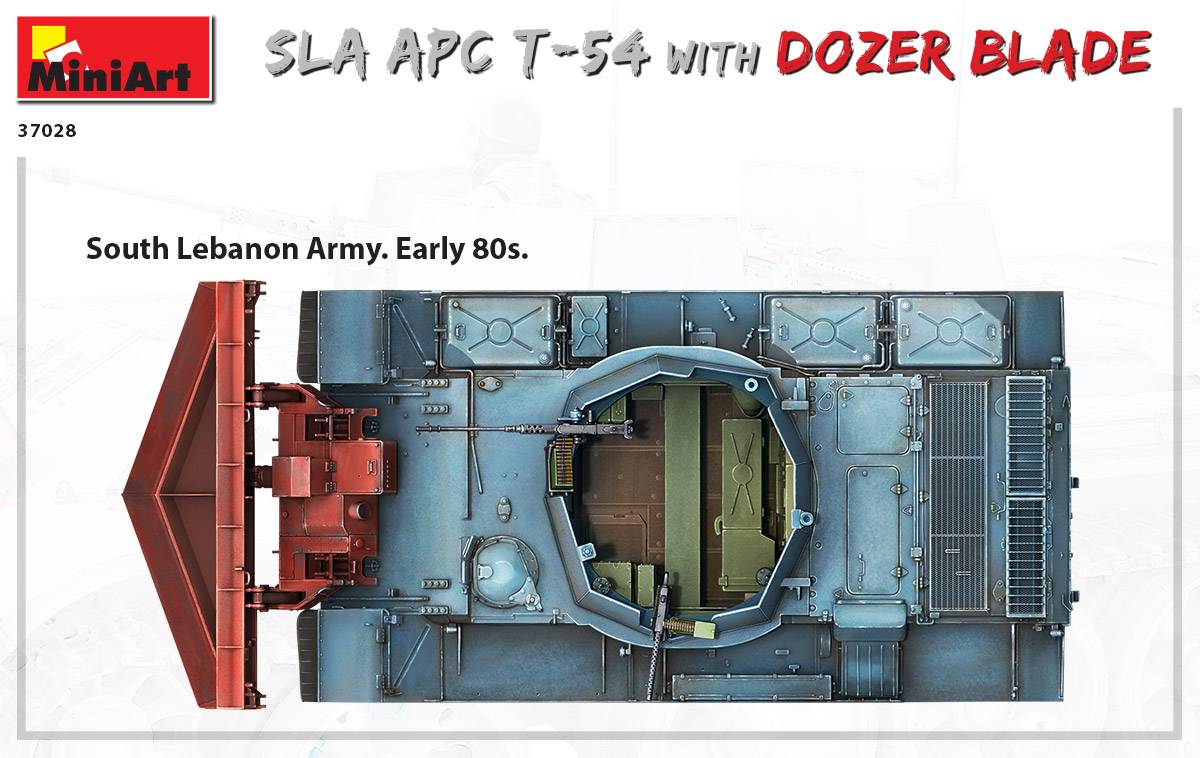 SLA APC T-54 w/DOZER BLADE. INTERIOR KIT – Image 18