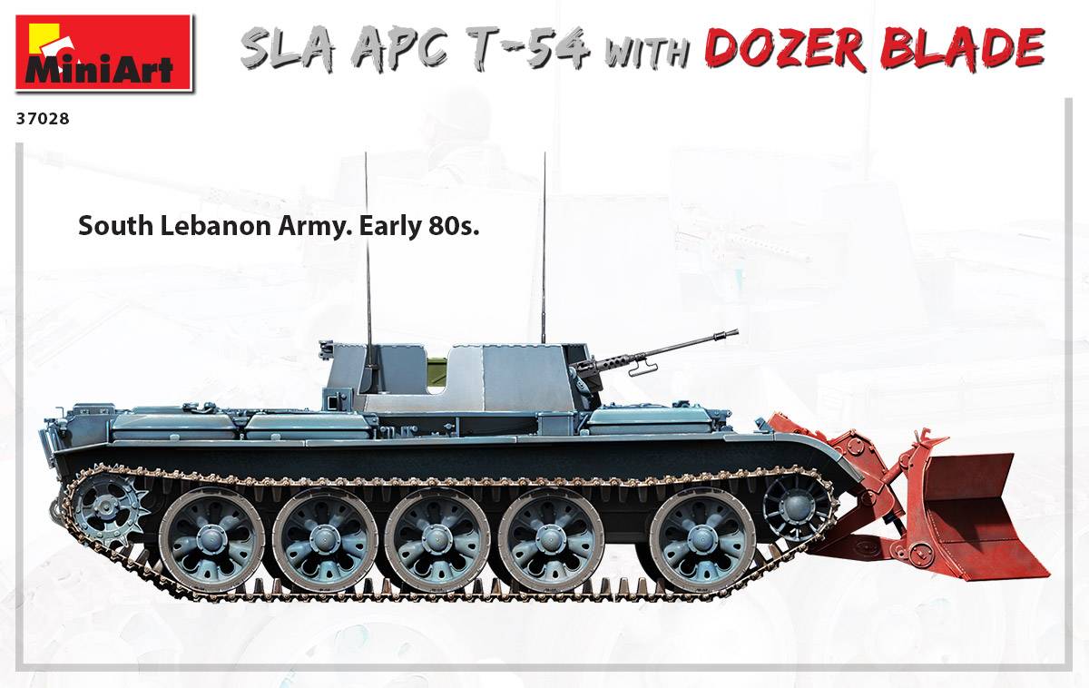SLA APC T-54 w/DOZER BLADE. INTERIOR KIT – Image 19
