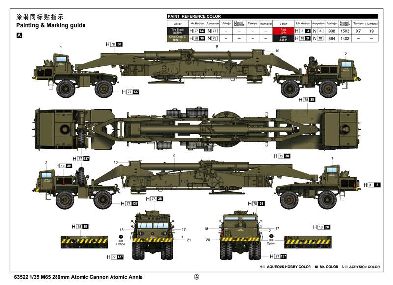 M65 280mm Atomic Cannon Atomic Annie – Image 12