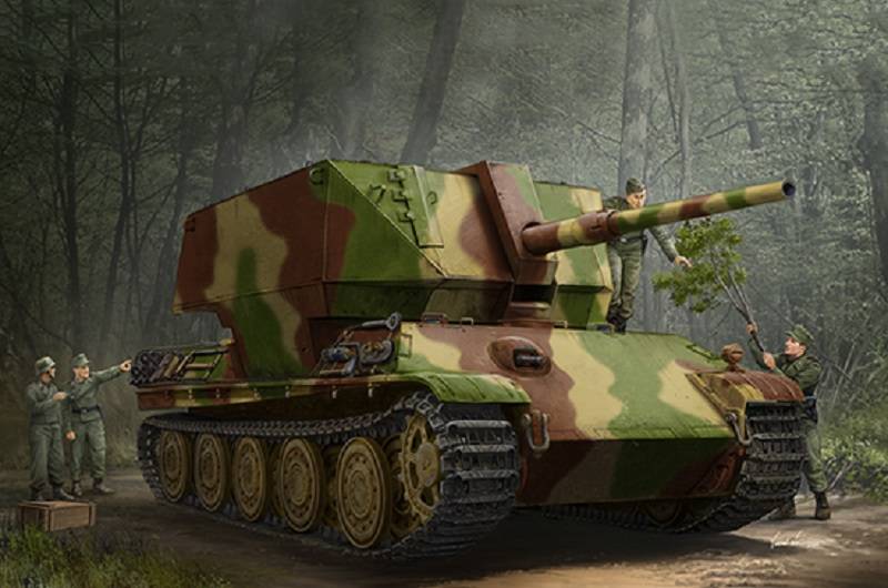 German Flakpanther w/8,8cm Flak 41 – Image 2