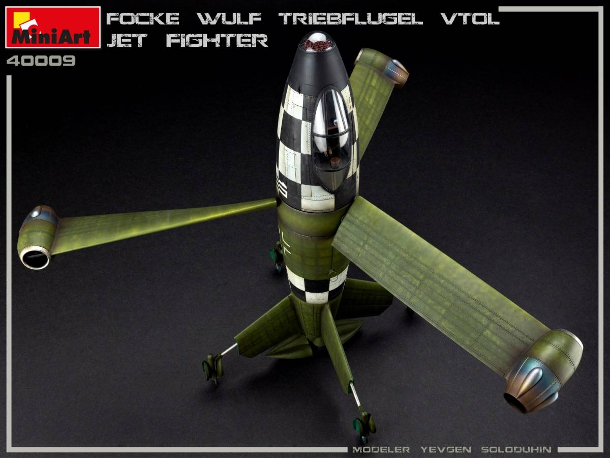 FOCKE WULF TRIEBFLUGEL VTOL JET FIGHTER – Image 2