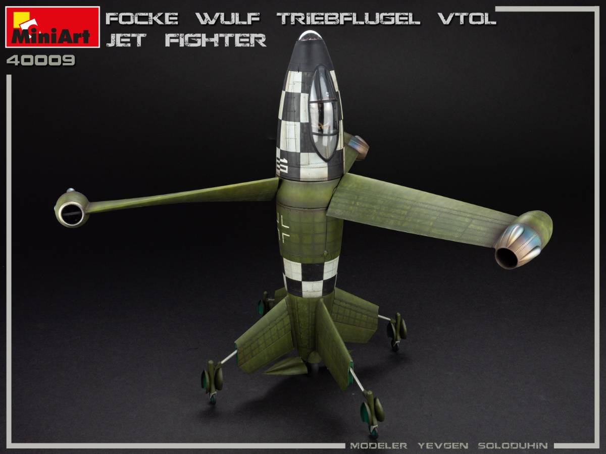 FOCKE WULF TRIEBFLUGEL VTOL JET FIGHTER – Image 3