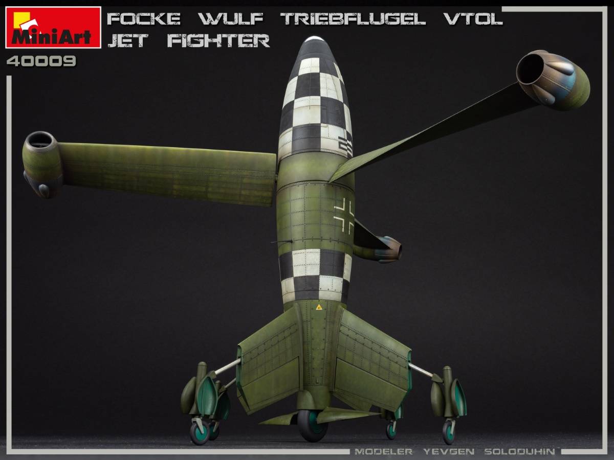 FOCKE WULF TRIEBFLUGEL VTOL JET FIGHTER – Image 4