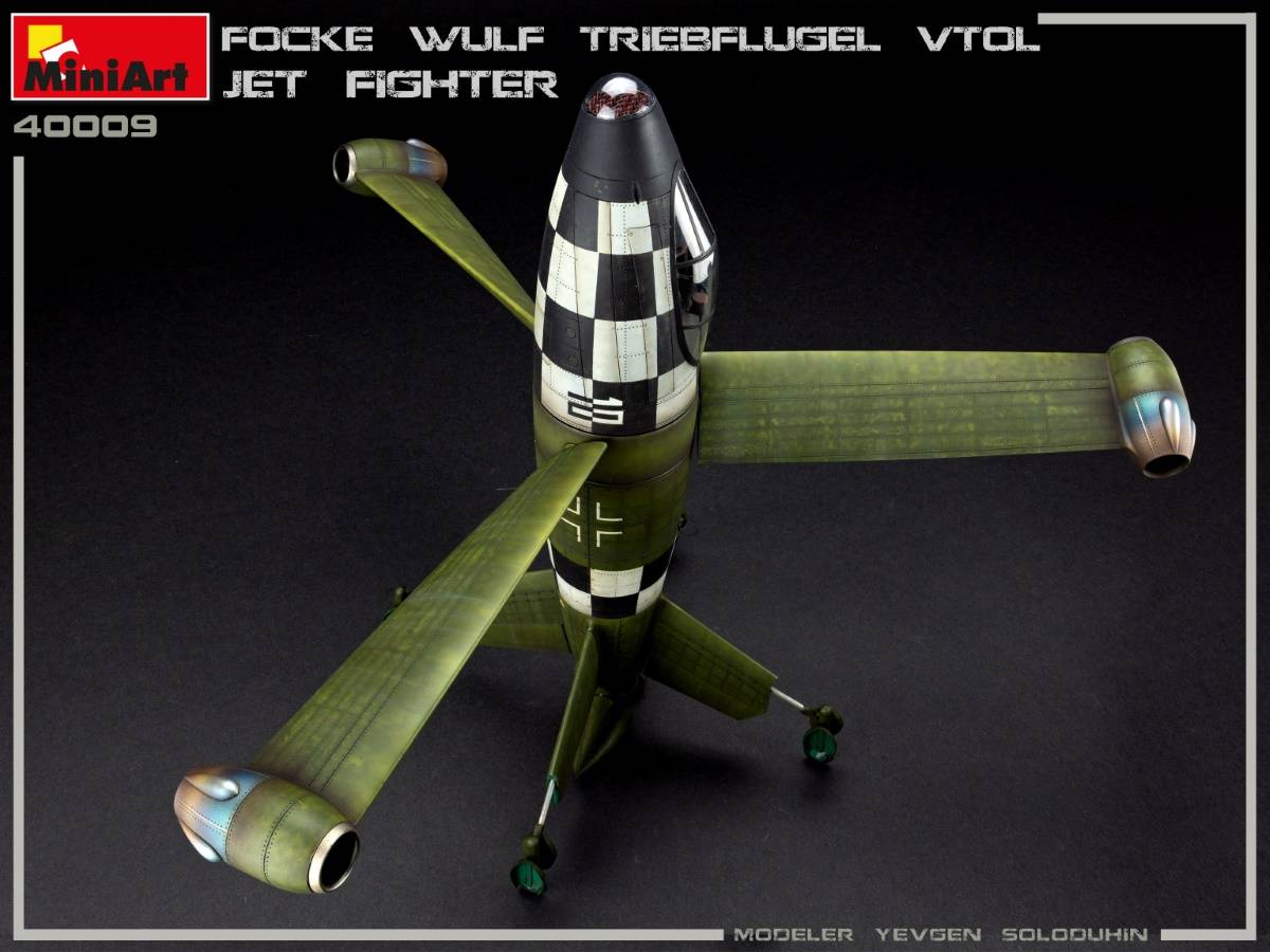 FOCKE WULF TRIEBFLUGEL VTOL JET FIGHTER – Image 7