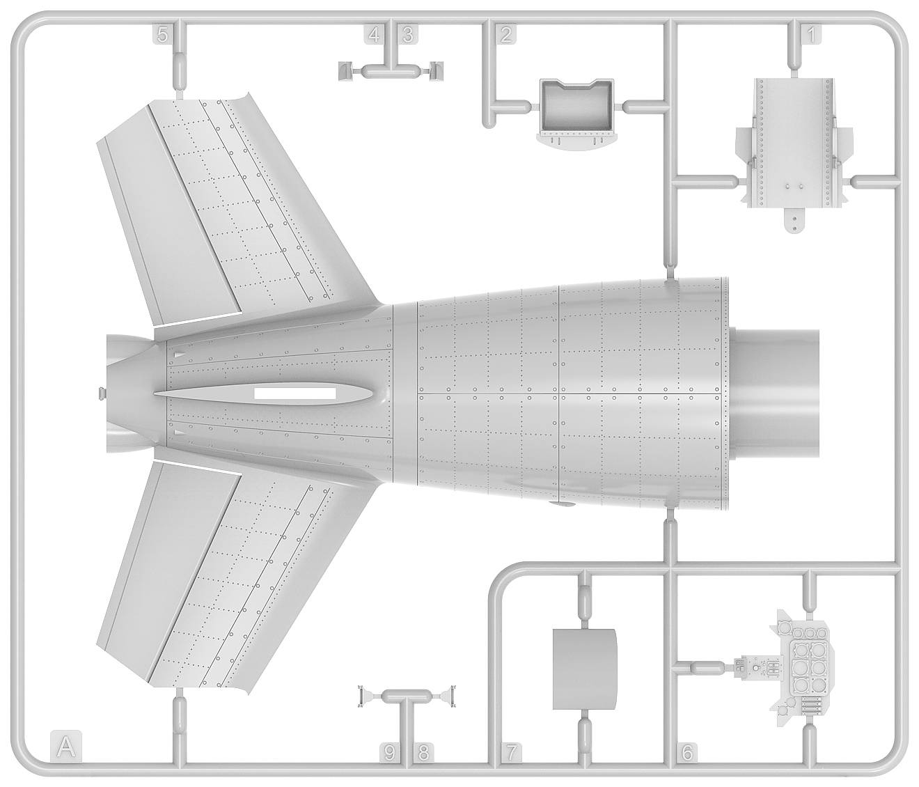 FOCKE WULF TRIEBFLUGEL VTOL JET FIGHTER – Image 10