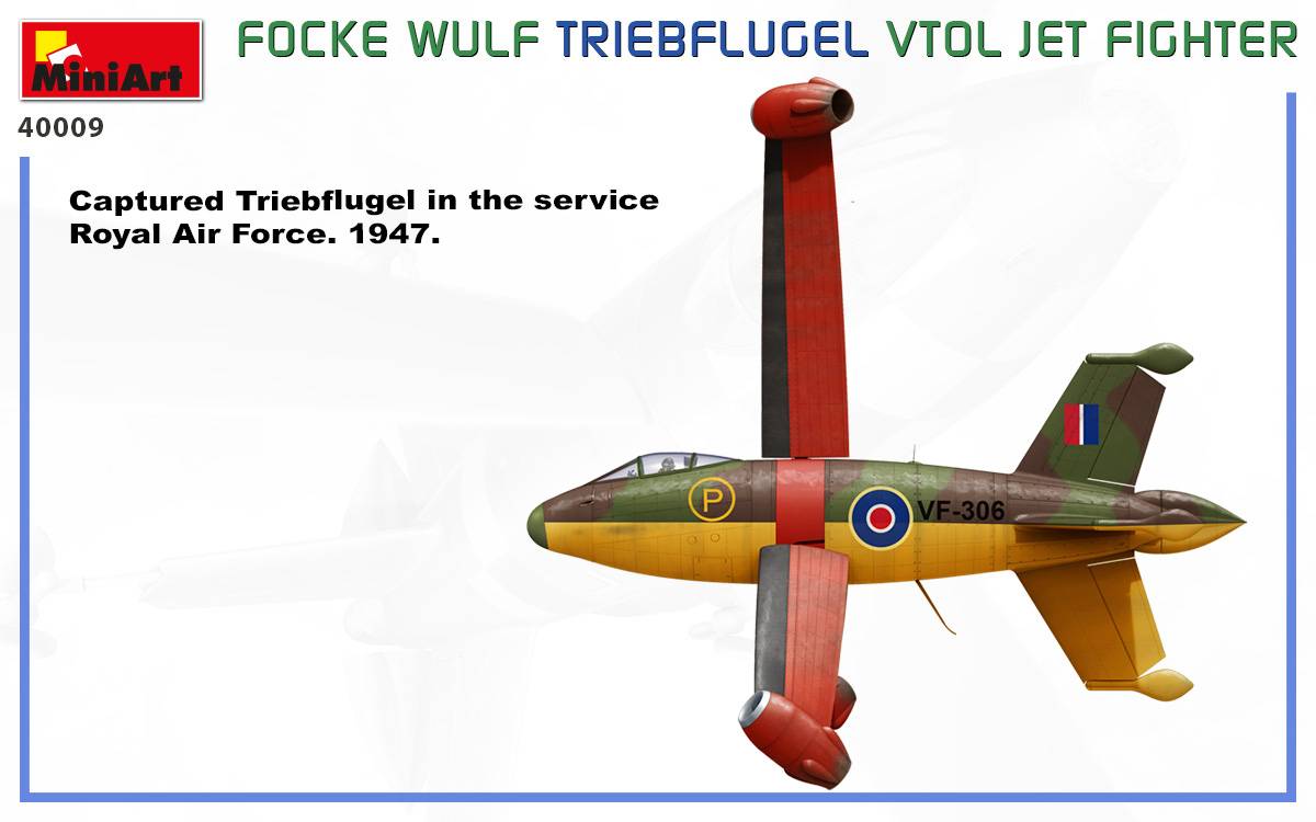 FOCKE WULF TRIEBFLUGEL VTOL JET FIGHTER – Image 22