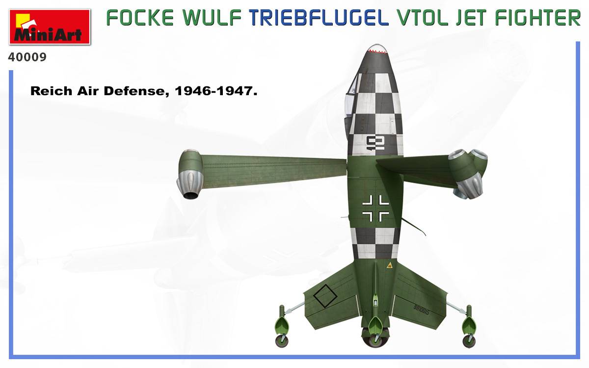 FOCKE WULF TRIEBFLUGEL VTOL JET FIGHTER – Image 25