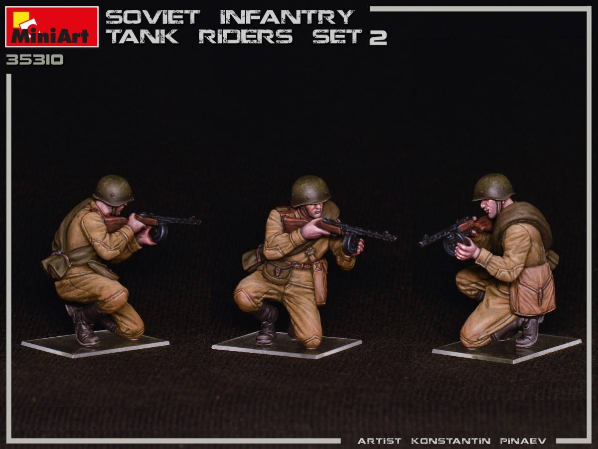 SOVIET INFANTRY TANK RIDERS SET 2 – Image 2