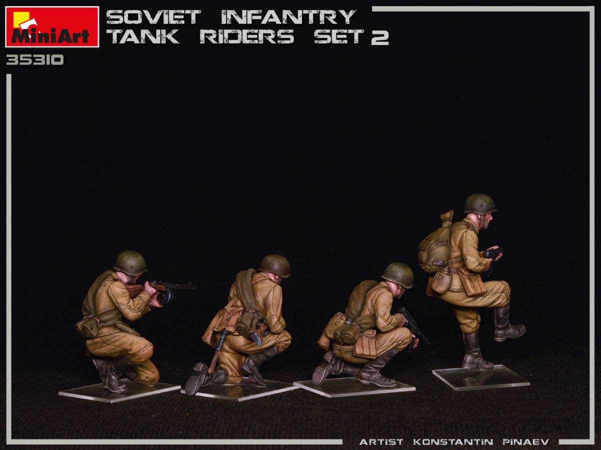 SOVIET INFANTRY TANK RIDERS SET 2 – Image 6