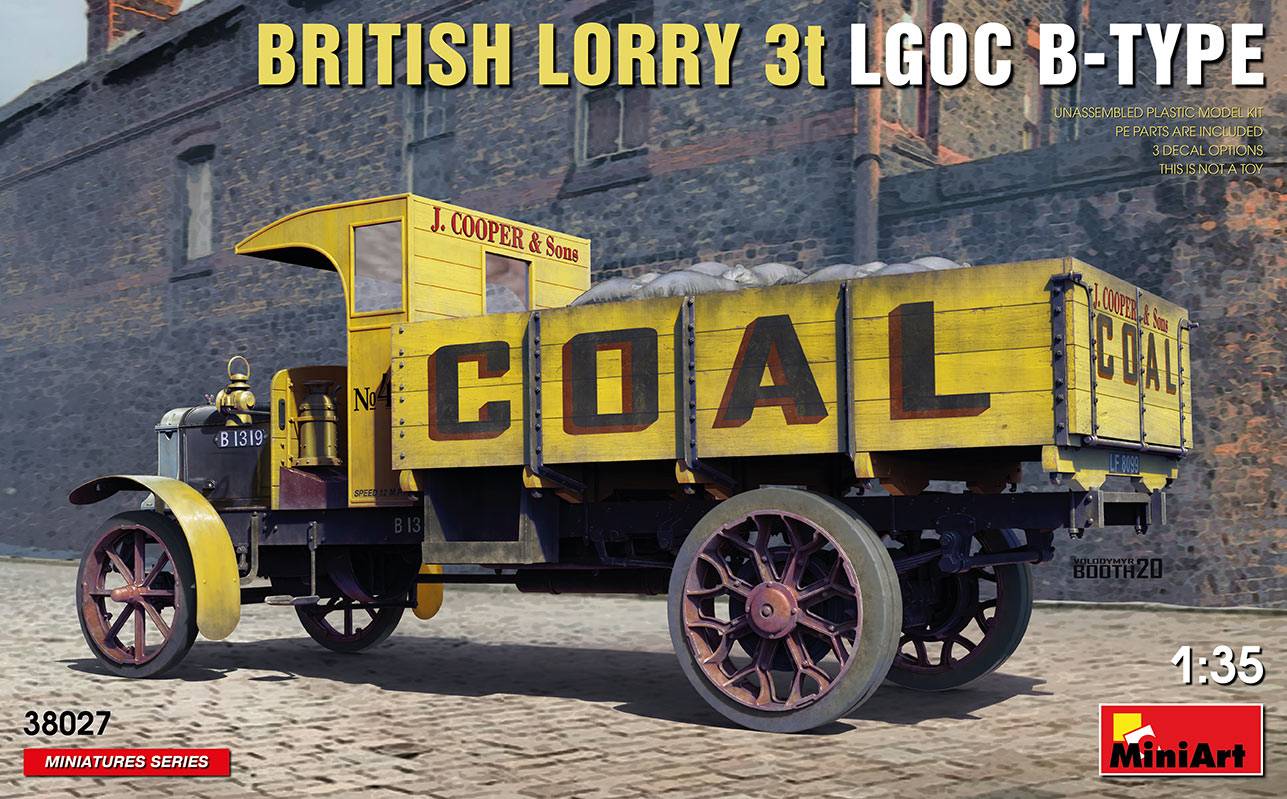 BRITISH LORRY 3T LGOC B-TYPE
