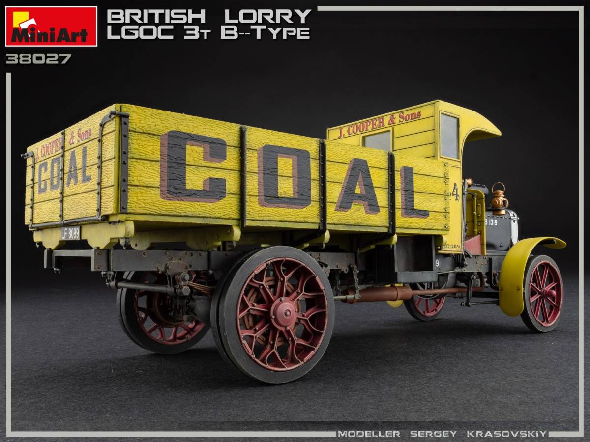 BRITISH LORRY 3T LGOC B-TYPE – Image 3