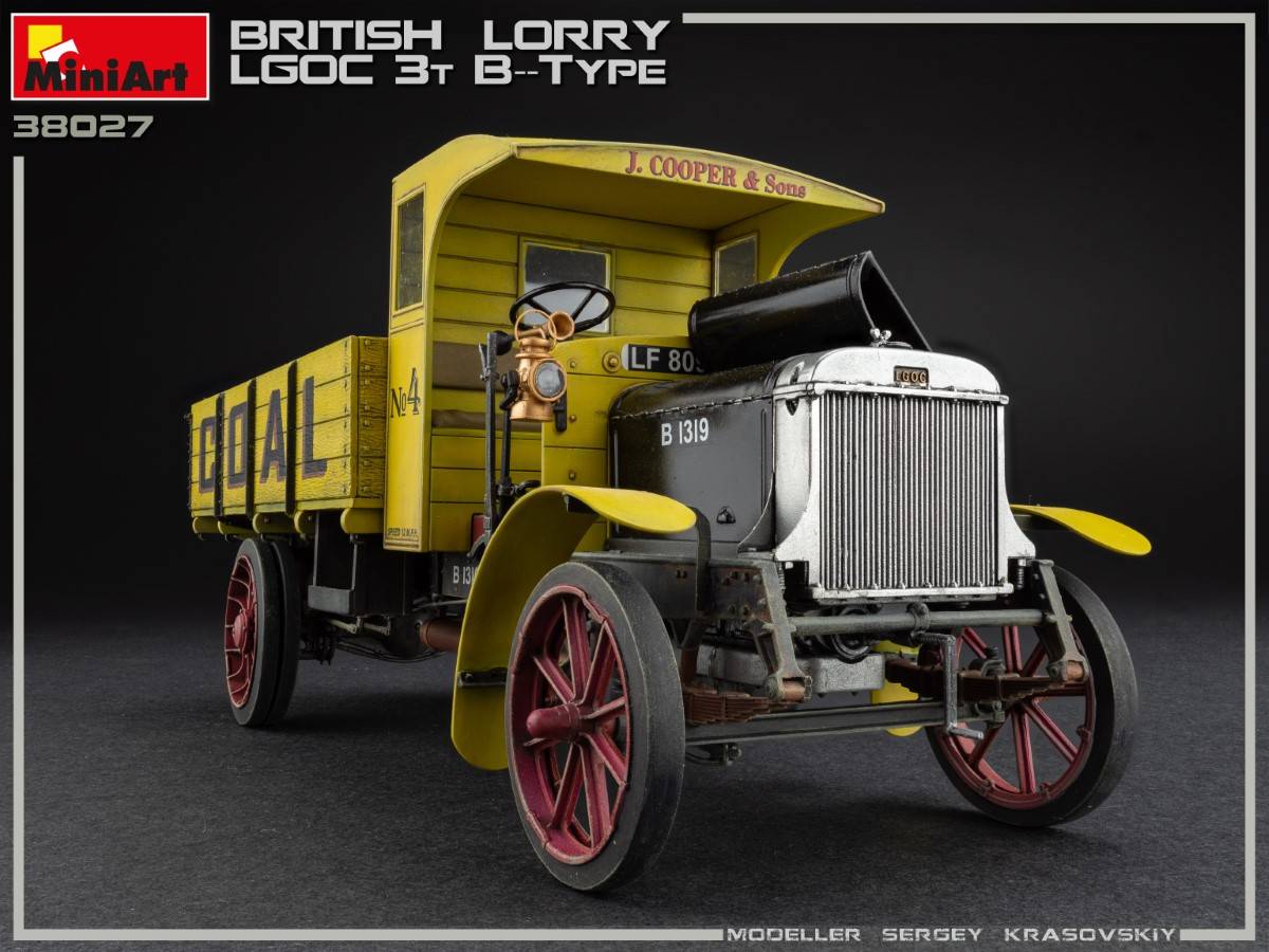 BRITISH LORRY 3T LGOC B-TYPE – Image 4