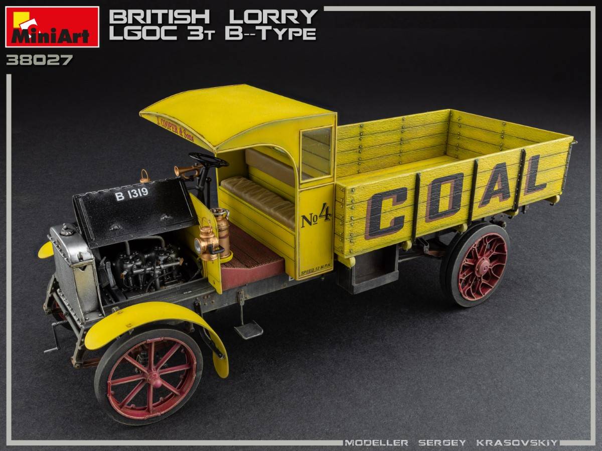 BRITISH LORRY 3T LGOC B-TYPE – Image 7