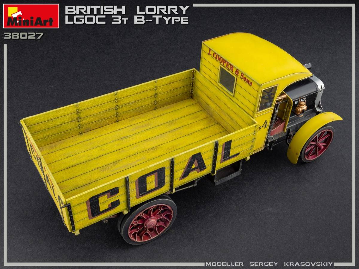 BRITISH LORRY 3T LGOC B-TYPE – Image 9
