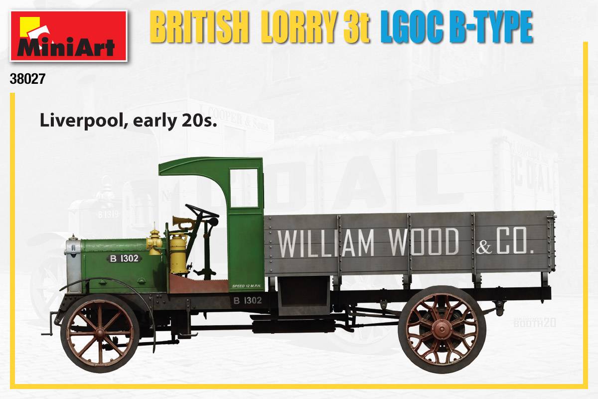 BRITISH LORRY 3T LGOC B-TYPE – Image 13