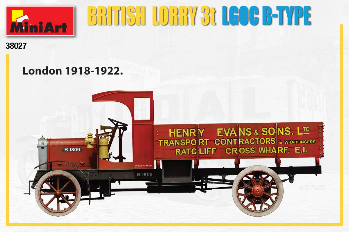 BRITISH LORRY 3T LGOC B-TYPE – Image 14