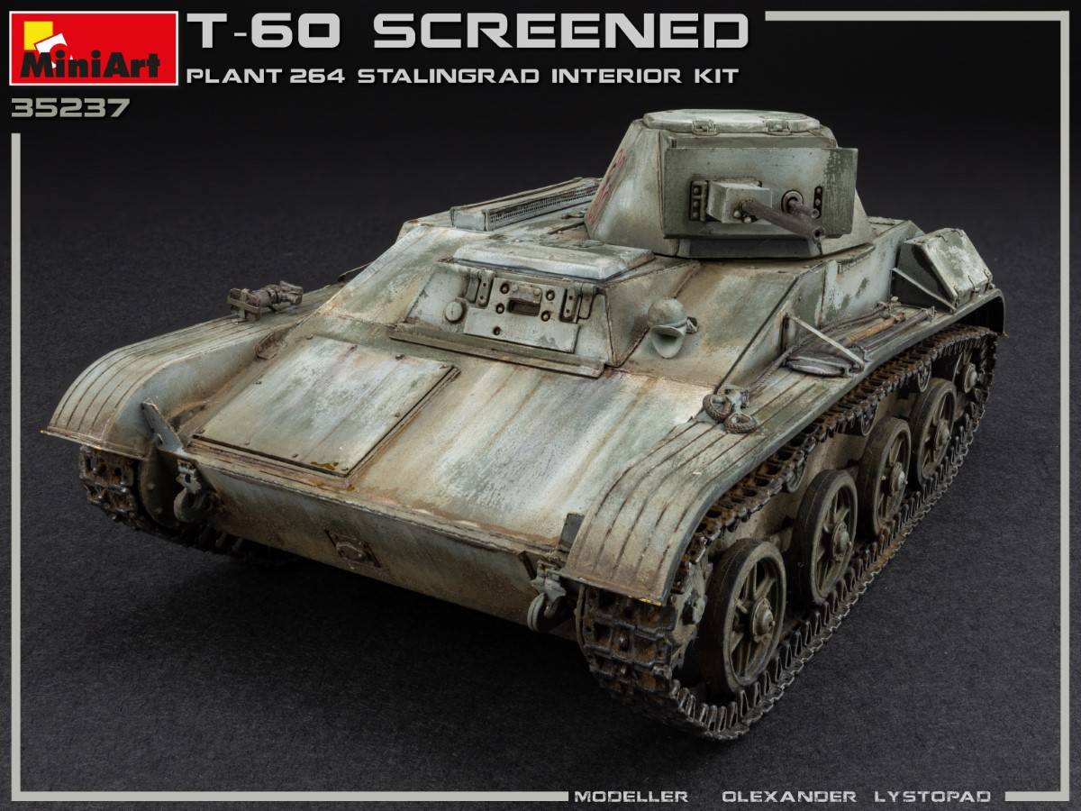 T-60 SCREENED (PLANT NO.264 STALINGRAD) INTERIOR KIT – Image 2